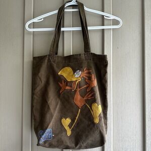 Cocoa Puffs Chocolate Cereal Tote Handbag Purse Brown Canvas  General Mills 2007